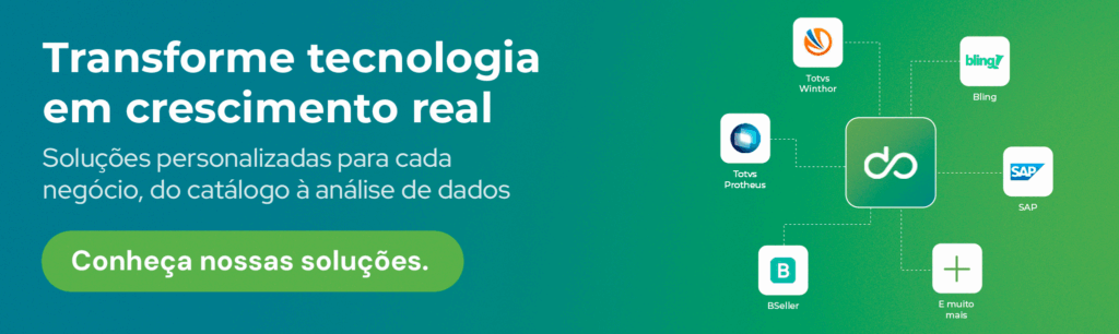 Soluções personalizadas para cada negócio, do catálogo à análise de dados